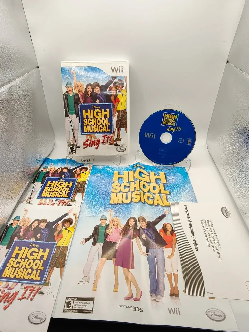 High School Musical Sing It (Nintendo Wii) CIB Very Good